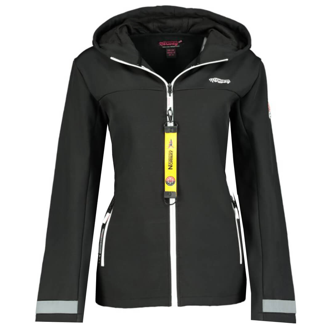 Ženska softshell jakna TANYA Crna