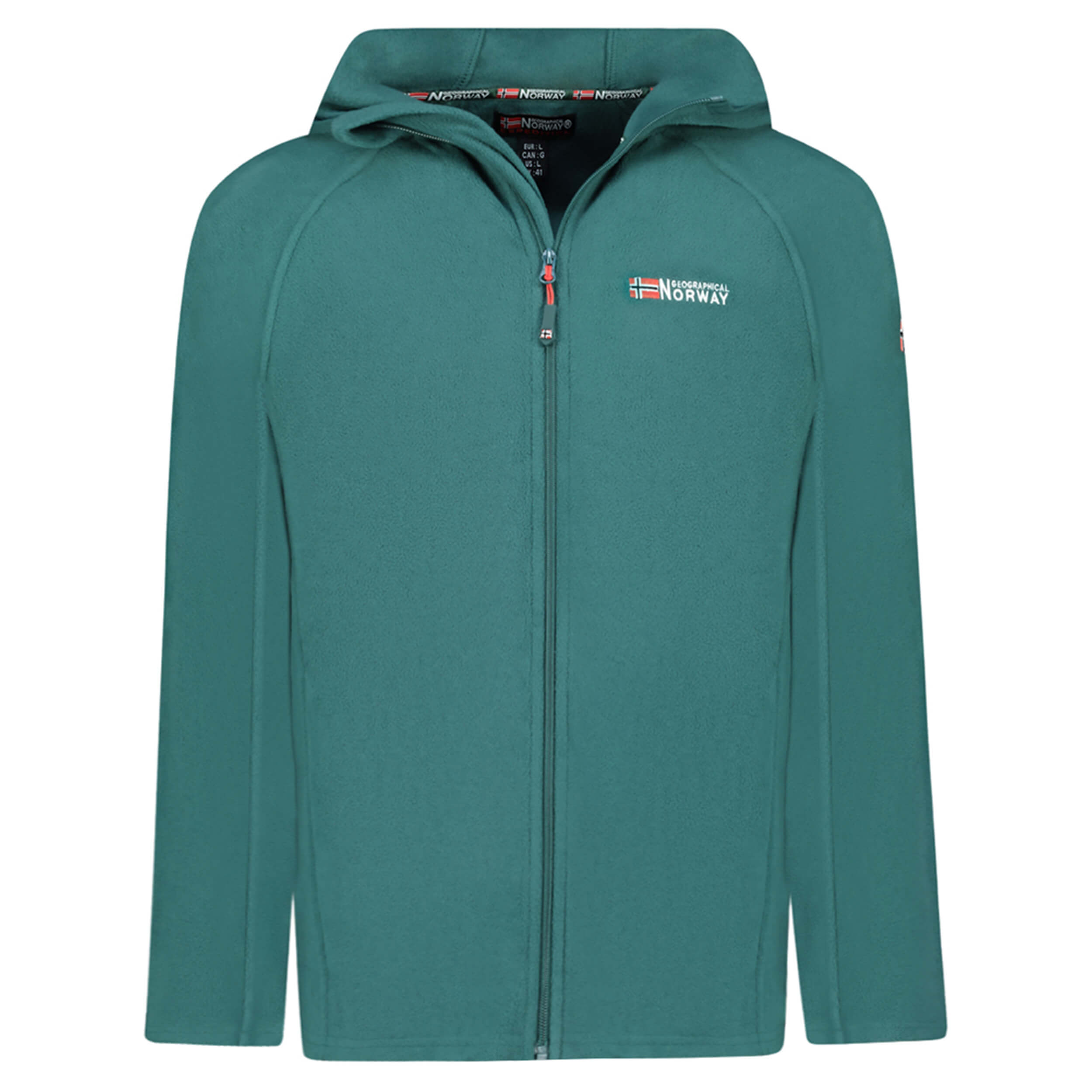 Muška polar jakna TUGOOD Zelena