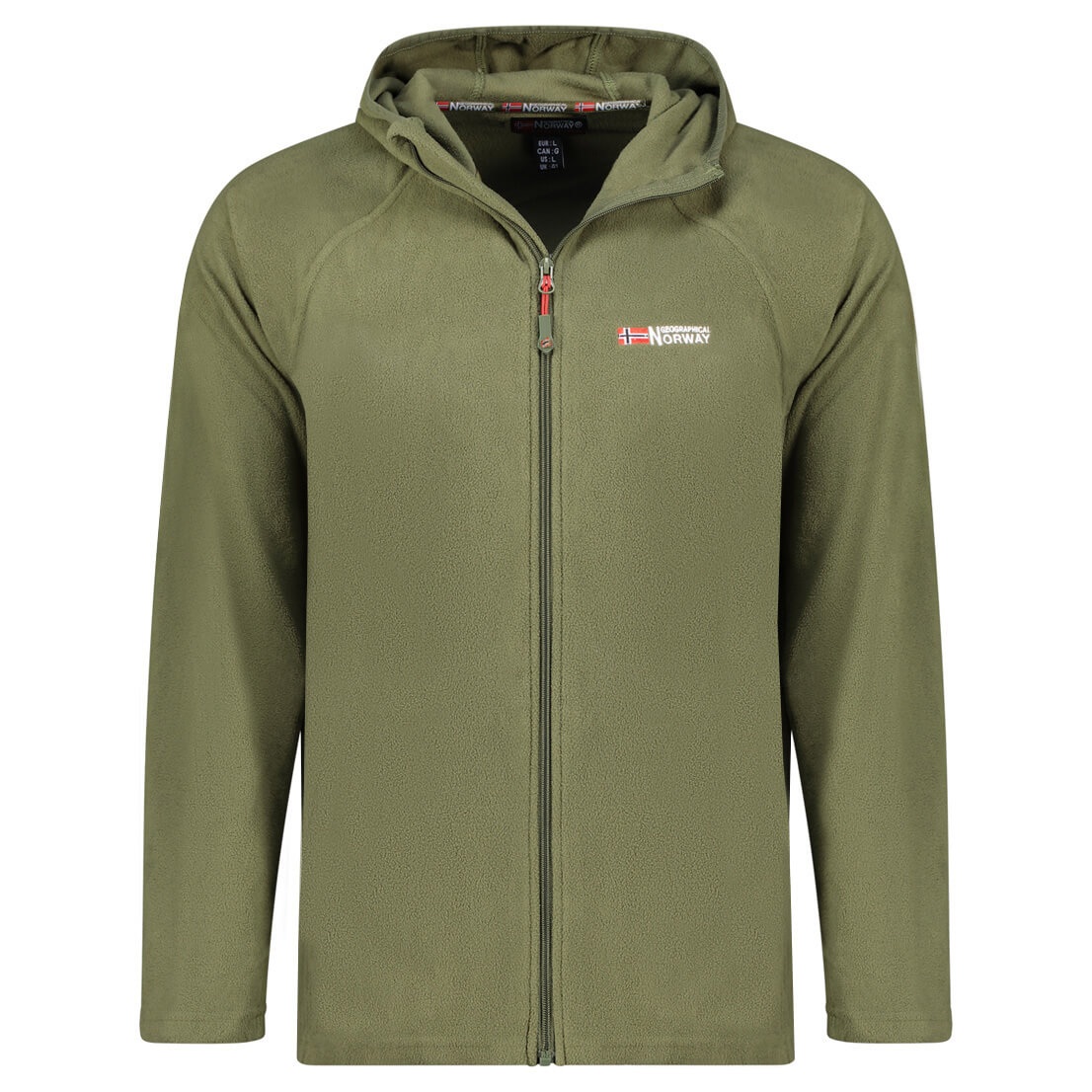 Muška polar jakna TUGOOD Kaki