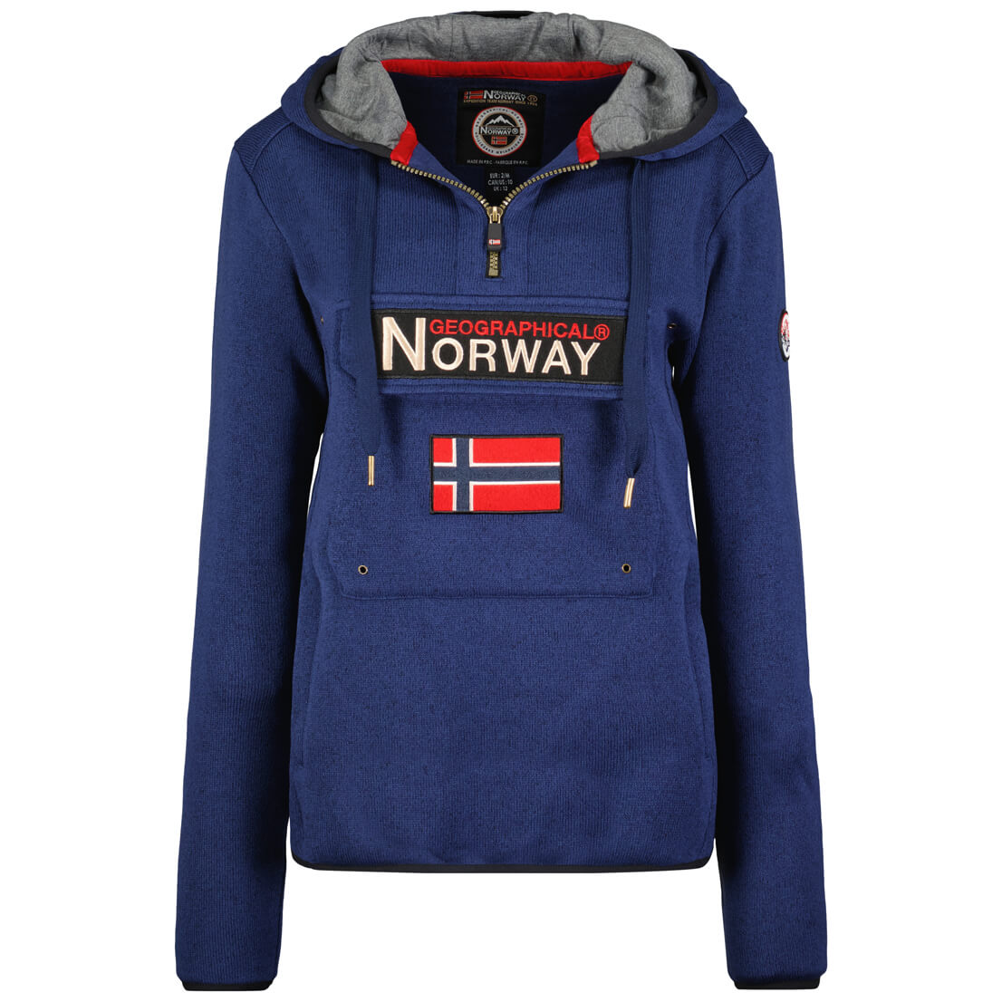 Ženska polar jakna UPCLASSICA Mornarsko plava