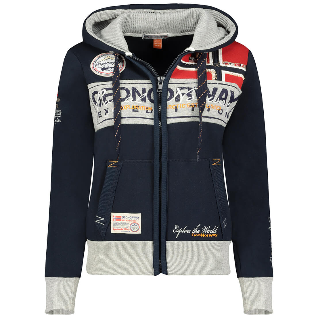 Ženska hudica FLYER Mornarsko plava