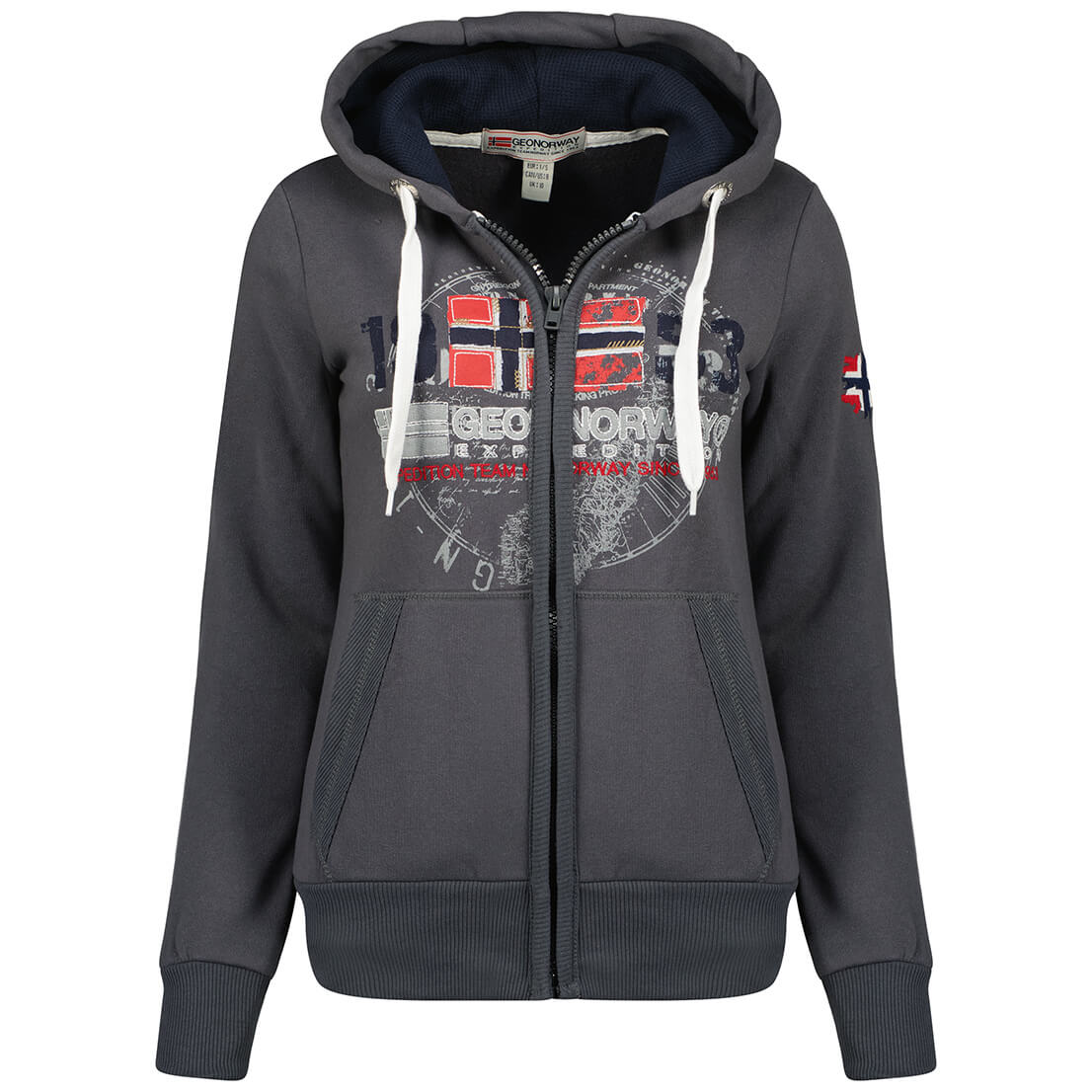 Ženska hudica GAPIGAL Tamno siva