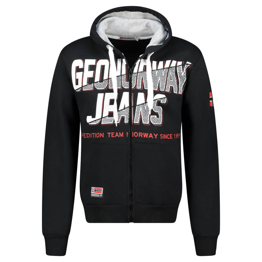 GASPER BLACK DB MEN 100-BLACK-a Muška hudica GASPER Crna - Slika 1