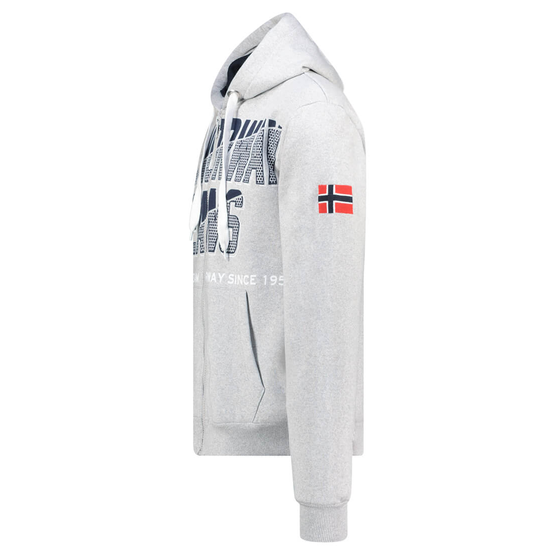 GASPER BLENDED GREY DB MEN 100-BLENDED GREY-c Muška hudica GASPER Siva - Slika 2