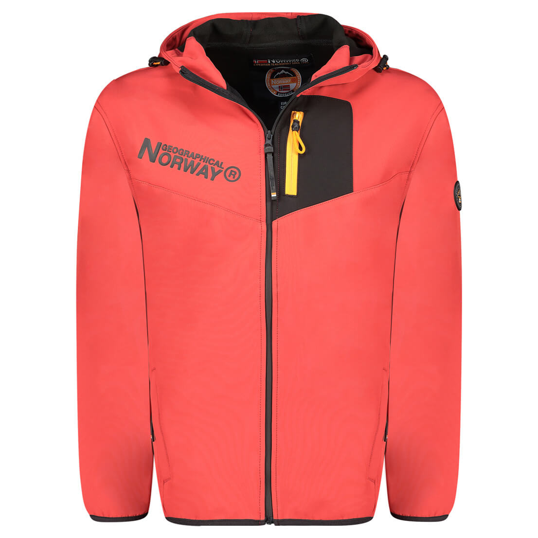 Muška softshell jakna RODEO Crvena
