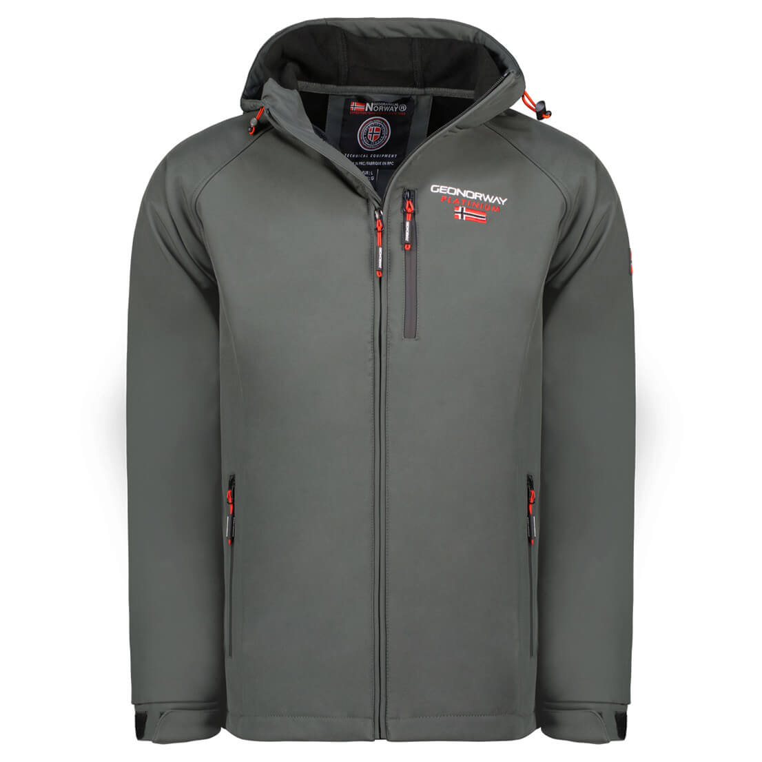 Muška softshell jakna TAKITO Tamno siva