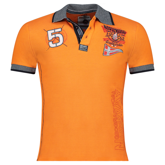 Dječja polo majica KANTIBE Narančasta