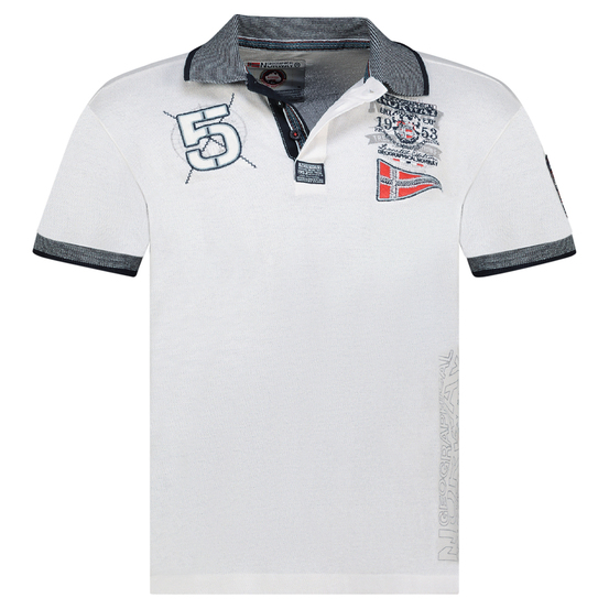 Dječja polo majica KANTIBE Bijela