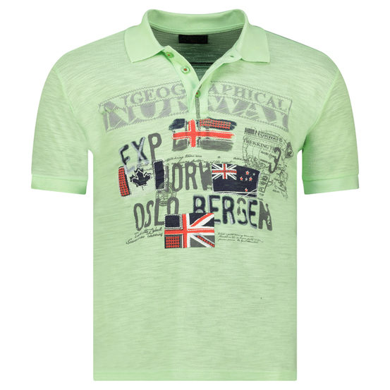 Dječja polo majica KEMPORIO Zelena
