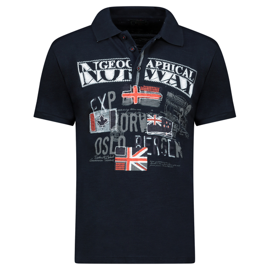 Dječja polo majica KEMPORIO Mornarsko plava