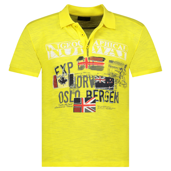 Dječja polo majica KEMPORIO Žuta