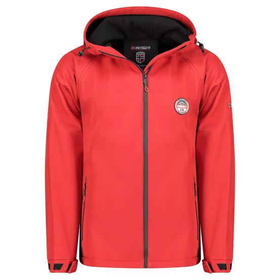 Muška softshell jakna TAMIGOBADGE Crvena