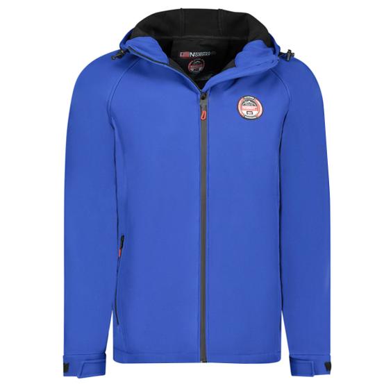 Muška softshell jakna TAMIGOBADGE Plava