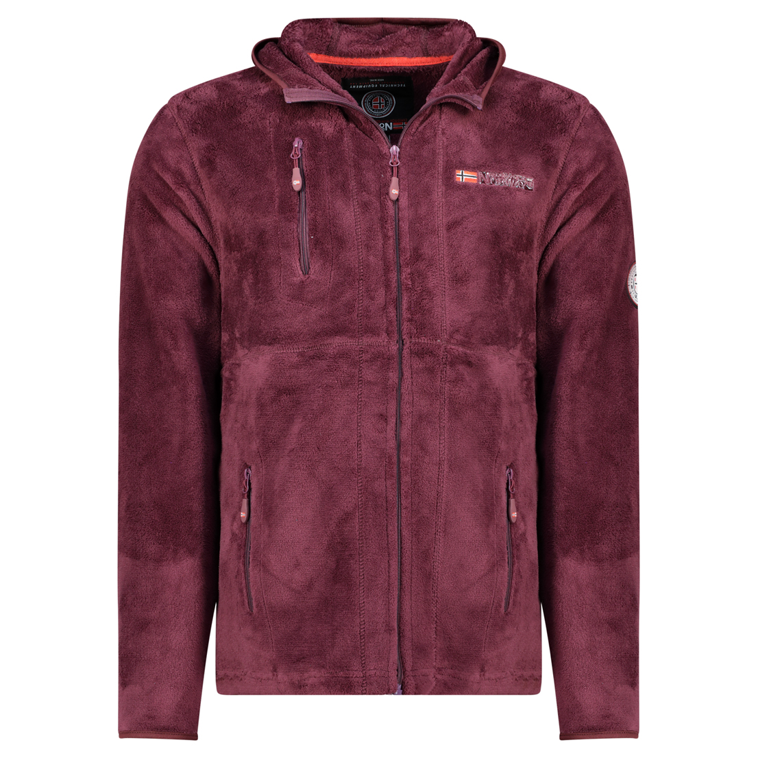 Muška polar jakna UPLOAD Bordo