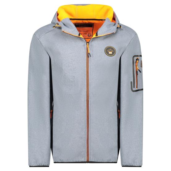 Muška softshell jakna TEDRO Siva