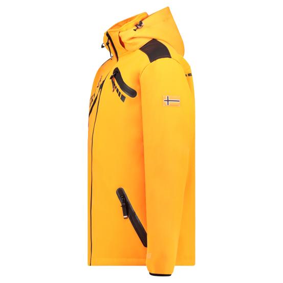 TWOPAC FLUO ORANGE DB MEN 009-FLUO ORANGE-c Muška softshell jakna TWOPAC Narančasta - Slika 2