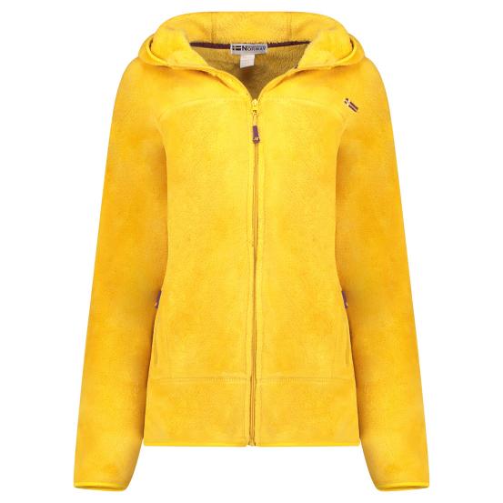 Ženska polar jakna UPALOOD Žuta