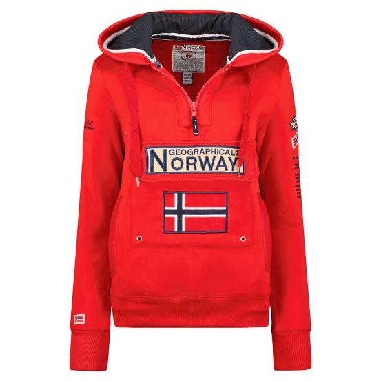 Ženska hudica GYMCLASS Crvena