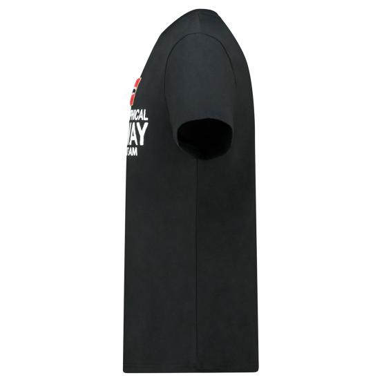 JACKY BLACK DB MEN 254-BLACK-d Muška T-shirt majica JACKY Crna - Slika 3