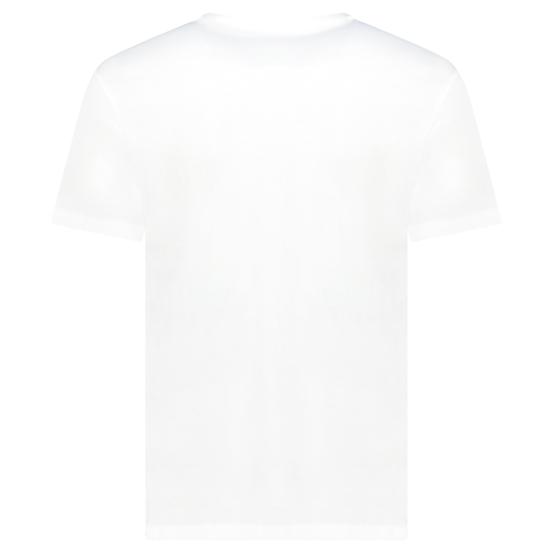 JACKY WHITE DB MEN 254-WHITE-b Muška T-shirt majica JACKY Bijela - Slika 4