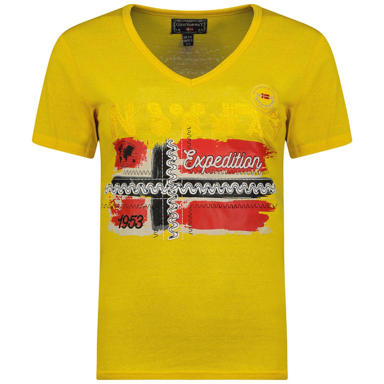 Ženska T-shirt majica JINNY Žuta