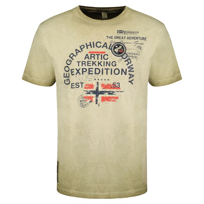 Muška T-shirt majica JERGEN Kaki