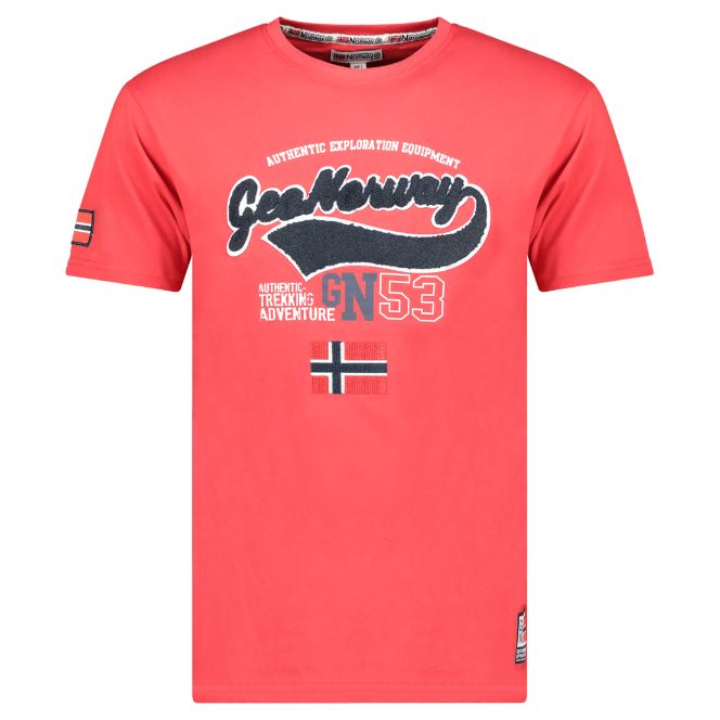 Muška T-shirt majica JURBANK Crvena