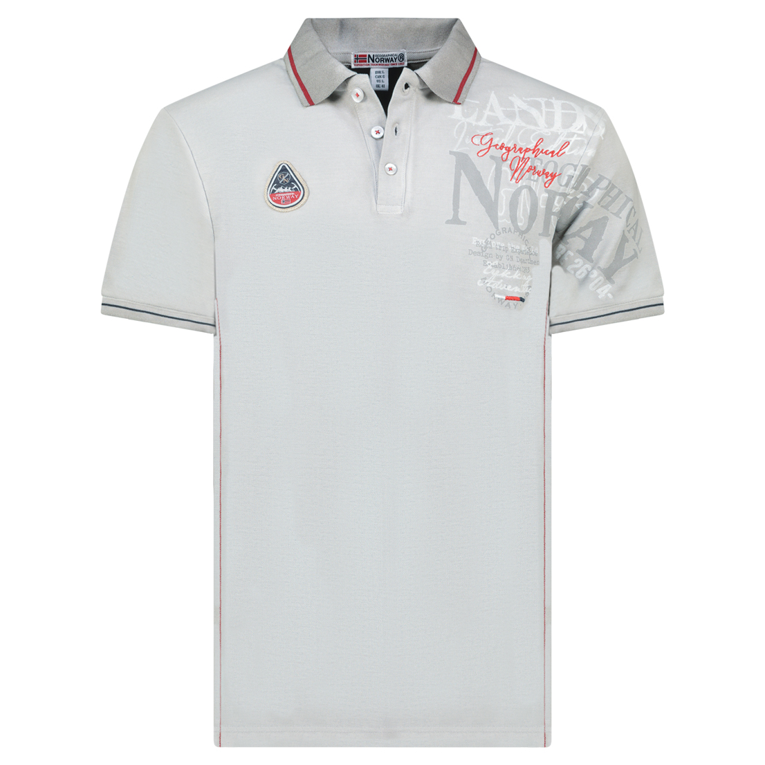 Muška polo majica KADVENTURE Siva