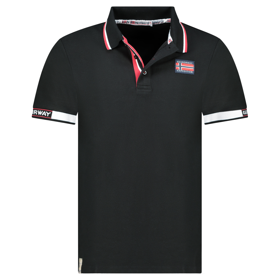 Muška polo majica KAUGE Crna