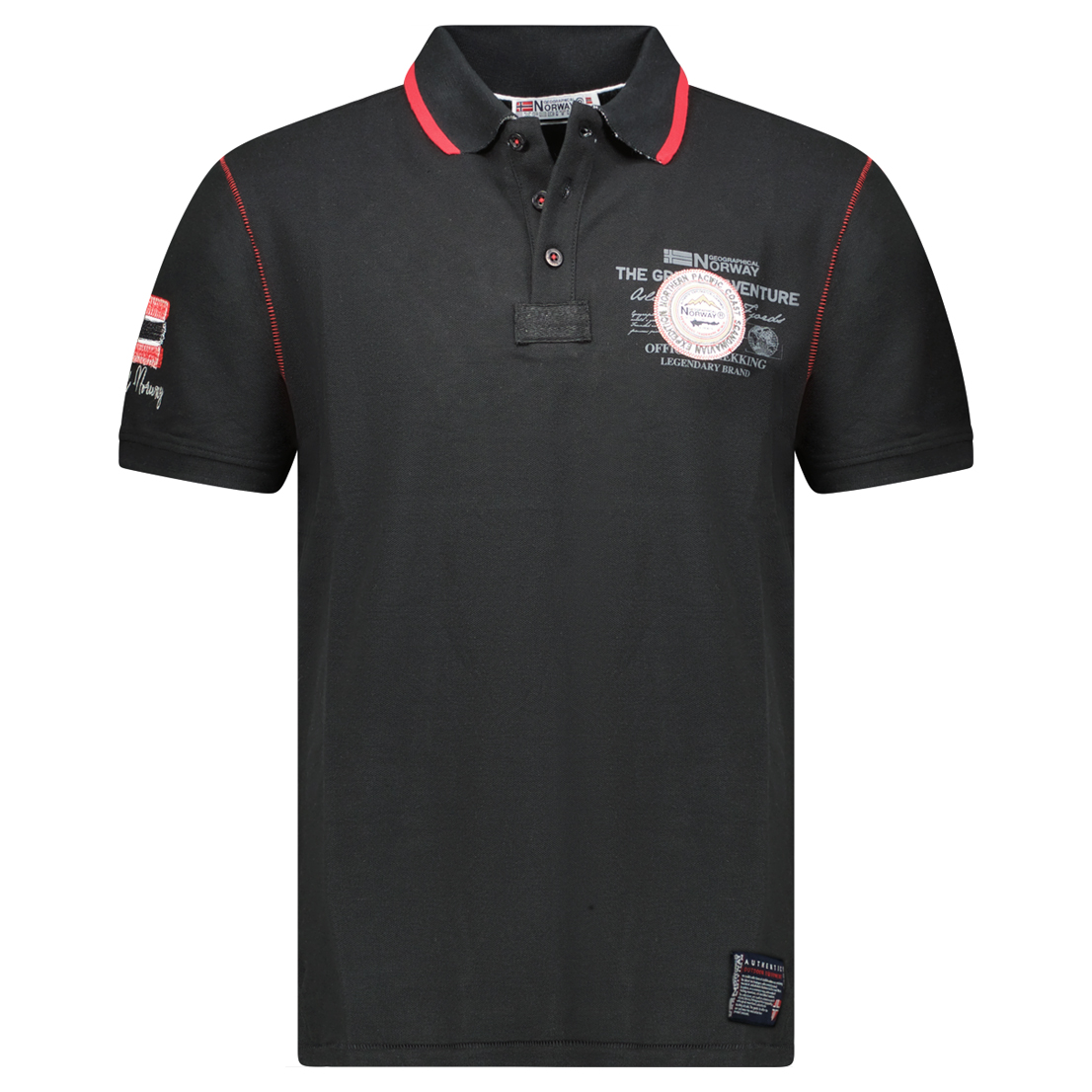 Muška polo majica KILSVIK Crna