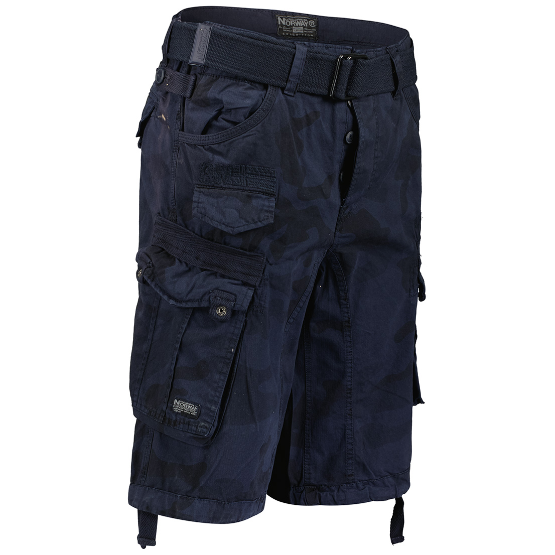 PANORAMIQUE NEW CAMO MEN 063-NAVY-c Muške bermude PANORAMIQUE CAMO Mornarsko plava - Slika 2