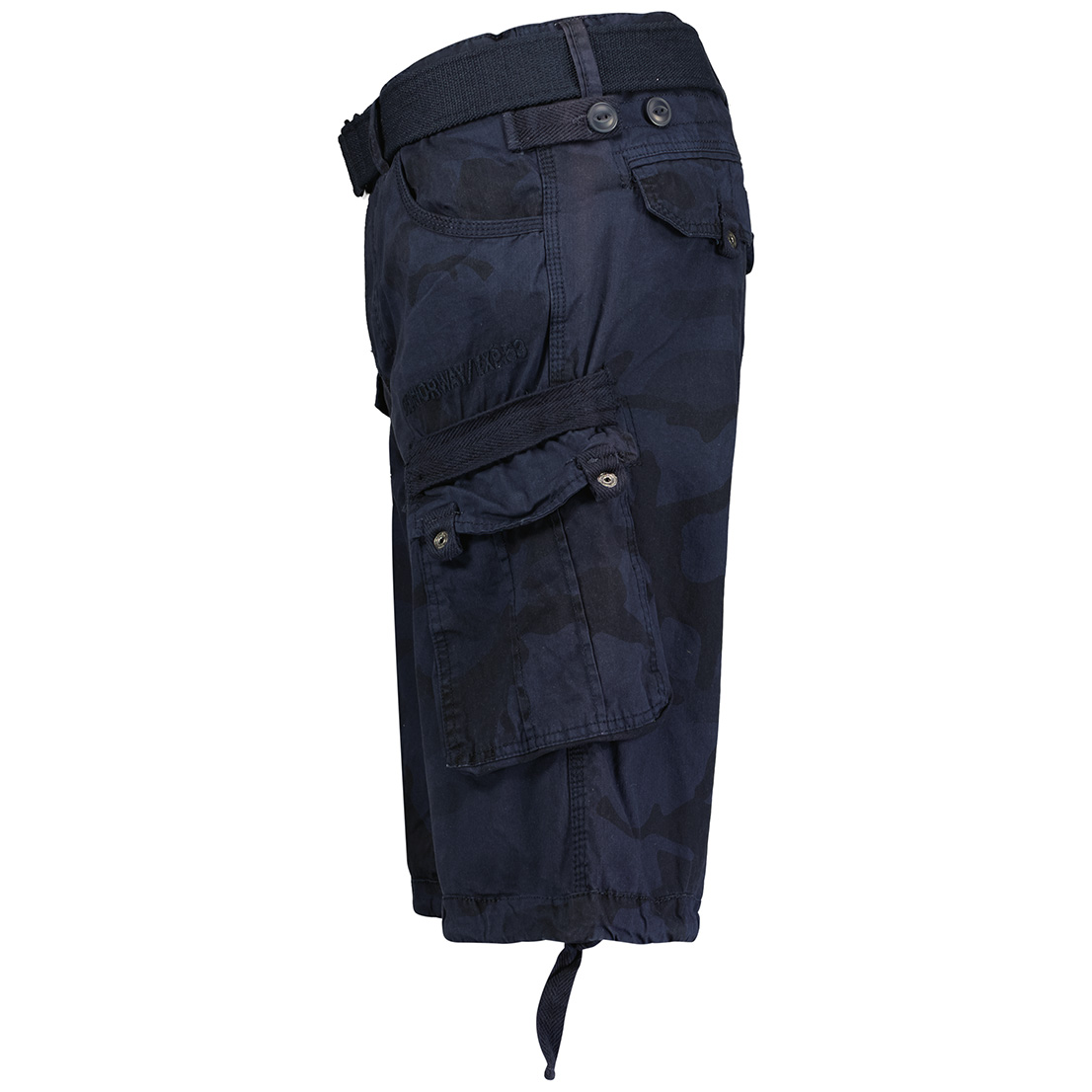 PANORAMIQUE NEW CAMO MEN 063-NAVY-d Muške bermude PANORAMIQUE CAMO Mornarsko plava - Slika 4