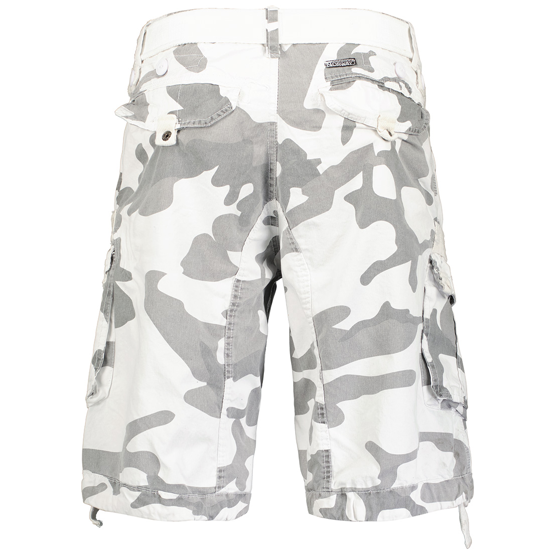 PANORAMIQUE NEW CAMO MEN 063-WHITE-b Muške bermude PANORAMIQUE CAMO Bijela - Slika 5