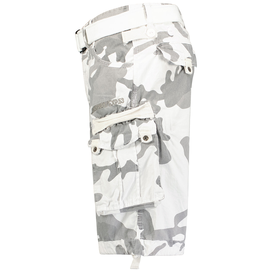 PANORAMIQUE NEW CAMO MEN 063-WHITE-d Muške bermude PANORAMIQUE CAMO Bijela - Slika 3