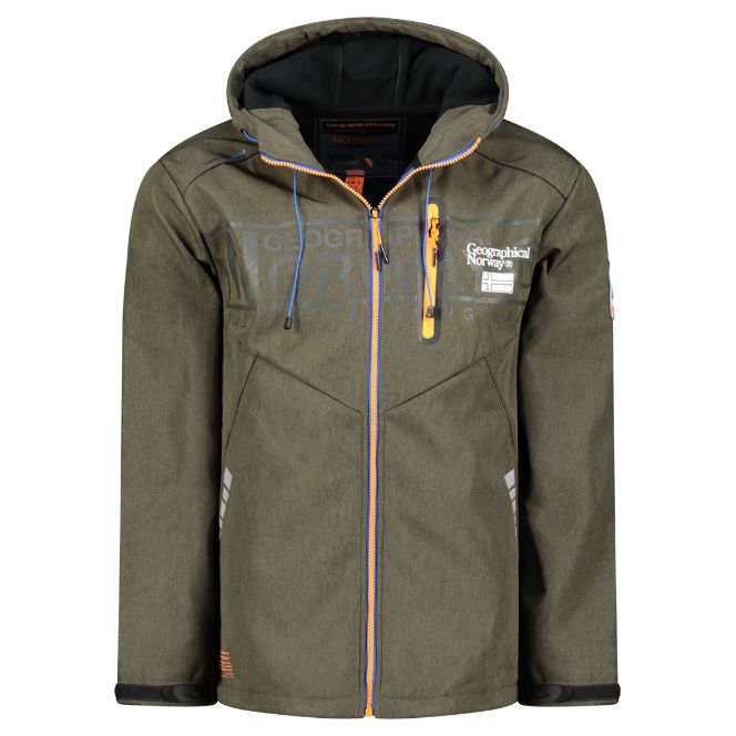 Muška softshell jakna RAOUL Kaki