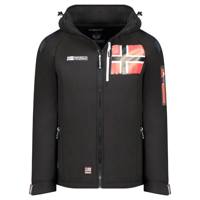 Muška softshell jakna RENADOO Crna