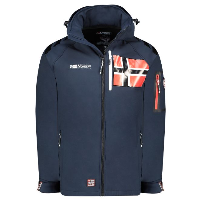 Muška softshell jakna RENADOO Mornarsko plava
