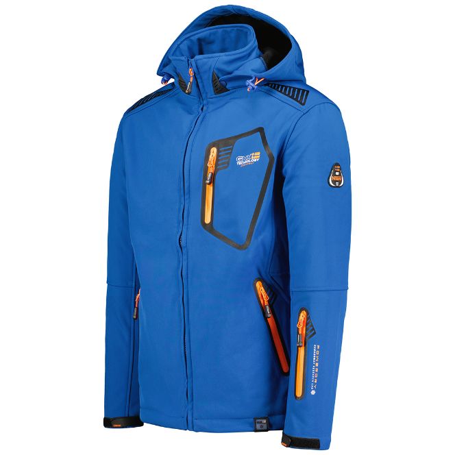 TANADA MEN 056-ROYAL BLUE-c Muška softshell jakna TANADA Plava - Slika 2