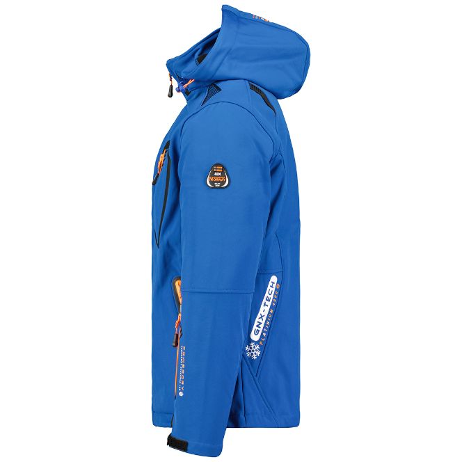 TANADA MEN 056-ROYAL BLUE-d Muška softshell jakna TANADA Plava - Slika 3