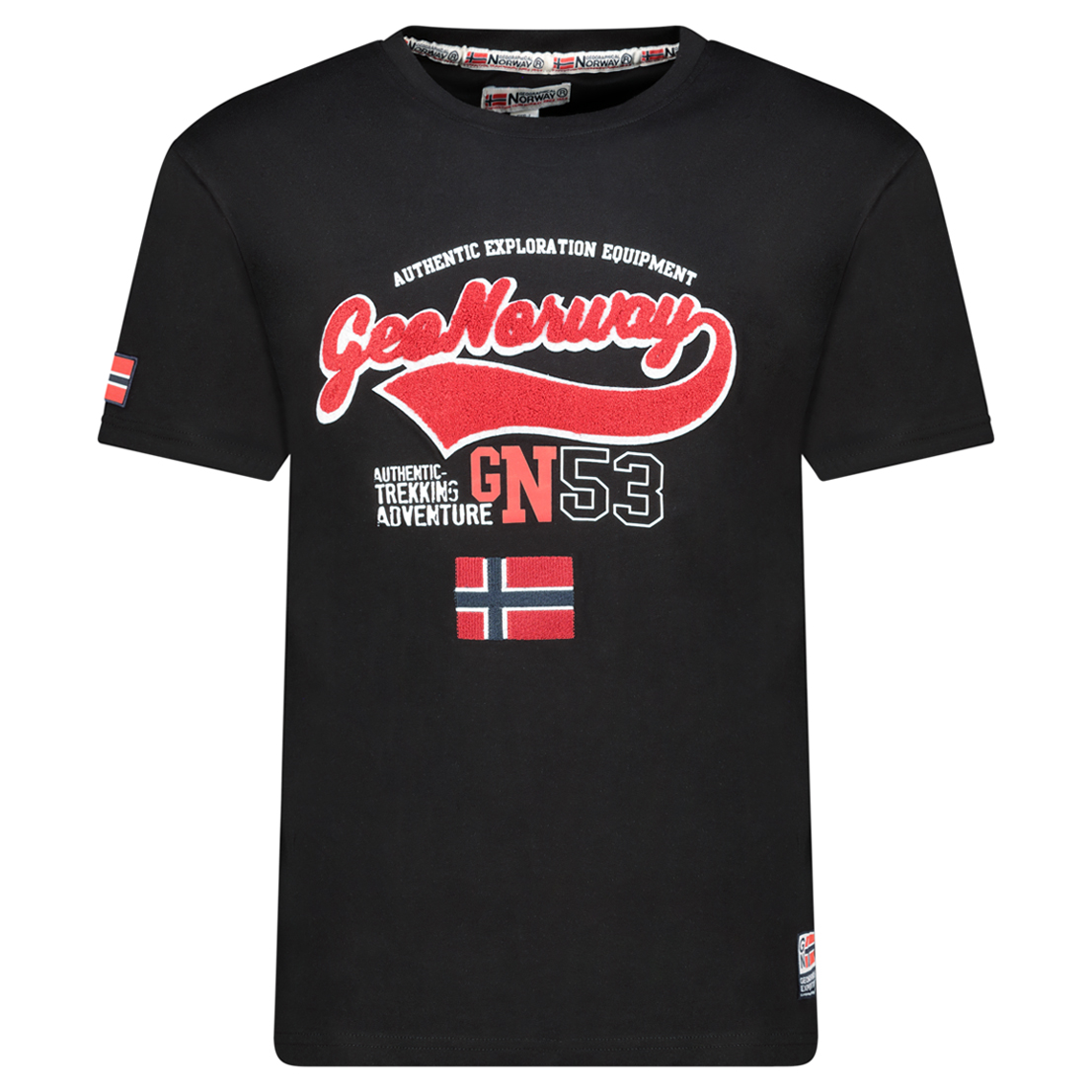 Muška T-shirt majica JURBANK Crna